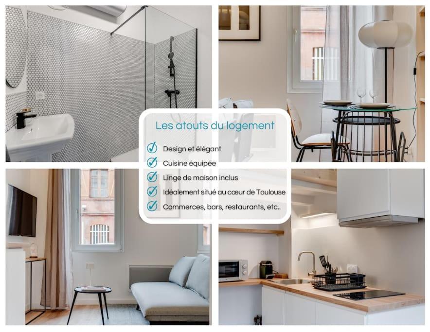 Ღ Le Cocon De St Aubin - Suite Au Coeur De 툴루즈 외부 사진